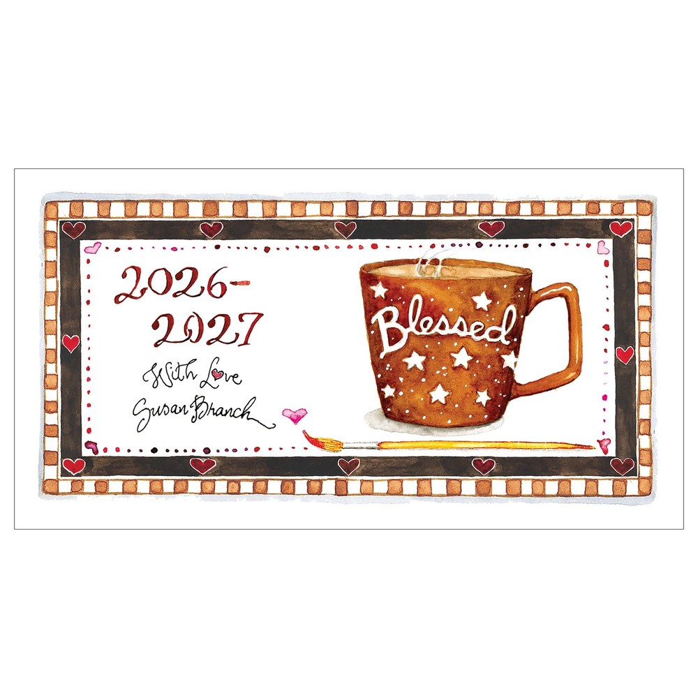 TF Publishing 2026-2027 Susan Branch Small Monthly Pocket Planner 3.5×6.5in