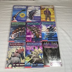 LOT of 9 ANIMORPHS: Megamorphs #1 4 6 9 13 15 16 24 Alternamorphs Books S1