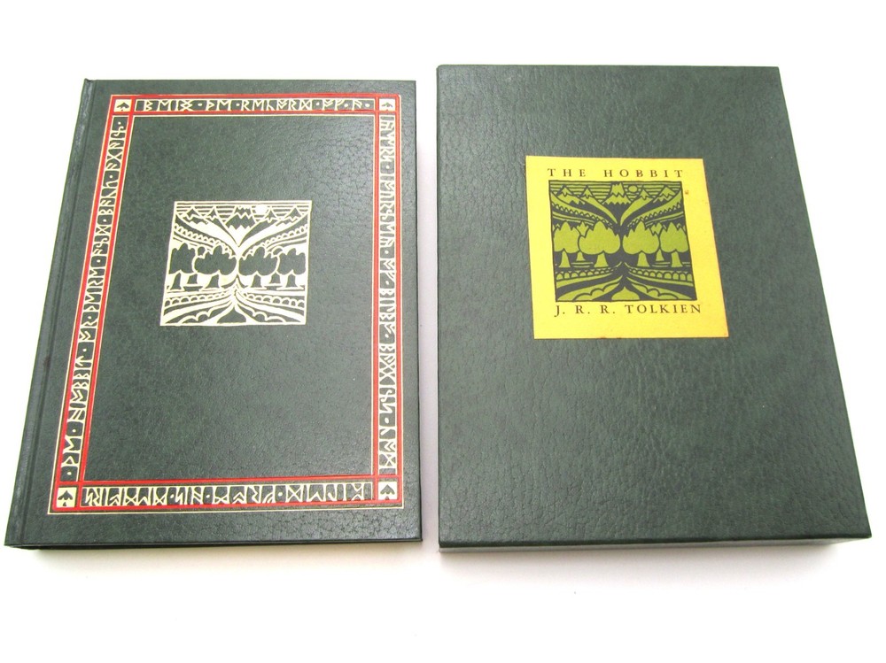 THE HOBBIT J. R. R. Tolkien Hardcover with Slipcase Houghton Mifflin 1966