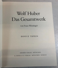 Wolf Huber Das Gesamtwerk, 2 volumes, Winzinger,1979, E-119