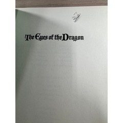 The Eyes of the Dragon by Stephen King 1987 True First Edition 1st Printing HCDJ
