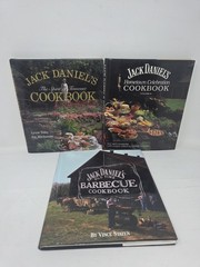 Lot of 3 Jack Daniels Cookbook Lot