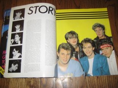 Pix Italian Magazine 85 Duran Duran Fold out Poster! A View To A Kill