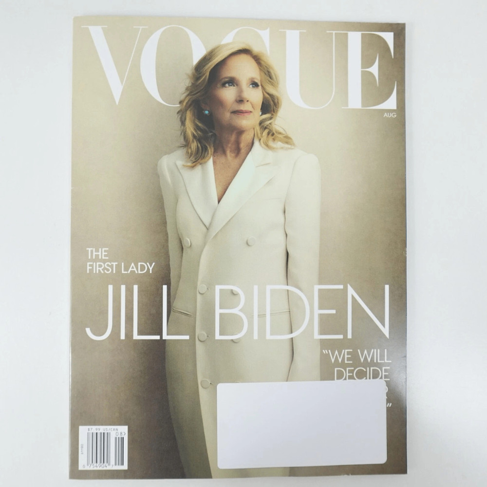 Vogue Magazine Jill Biden First Lady August 2024 Fashion Culture Conde Nast