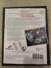 The Magnus Archives “Make Your Statement” RPG Hardcover Book