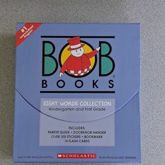 Scholastic Bob Books Sight Words Collection K-1 Box Set Flashcards Illustrated