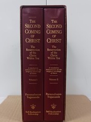 The Second Coming Of Christ Self-realization Fellowship Slip 2 Volumes