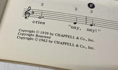 VTG All Time Film Themes All Chord Organs Sheet Music Book Songs 1972 Copyright