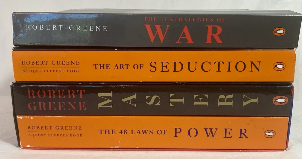 Robert Greene Collection Of 4 Books – Box Set Of 2 Plus 2 More – Signed Edition!