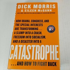 Catastrophe 2009 HCDJ & Rewriting History 2005 PB by Dick Morris, Eileen McGann