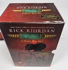 The Kane Chronicles 4-BOOK Box Set Rick Riordan Paperback Preowned READ