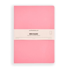 NeoBasic A4 Plain Notebook | 160 Pages, 80 GSM, 250 GSM Soft Cover, A4 (8.27 …
