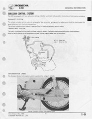 HONDA C70 Shop Manual 1980 Through 1982 1981 – STEEL WIRE BOUND – TOUGH COVERS