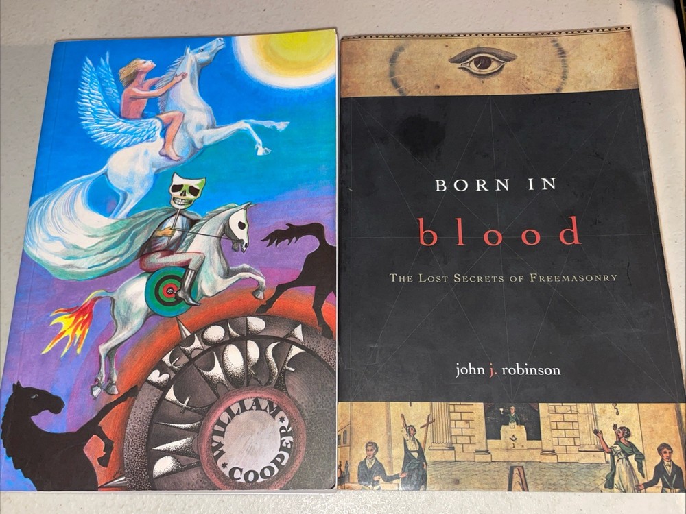 Behold a Pale Horse William Cooper 1991 500 Unrevised Protocols Zion CFR MASONIC