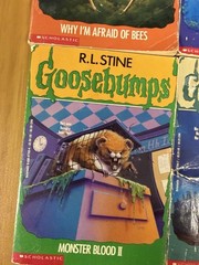 Vintage Goosebumps R L Stein Book Lot Of 4 90s Bees Deep Trouble Ghost Monster