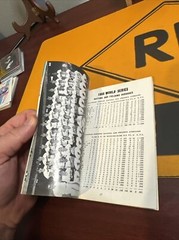 FAMOUS SLUGGER YEARBOOK, 1967, USED, 61 PAGES. VERY NICE
