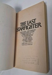 The Last Starfighter Alan Dean Foster 1984 Vintage Movie Tie-in 1st Edition PB