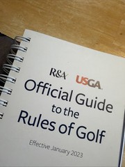 Official Guide to the Rules of Golf by the R&A and USGA – Current 2023 Edition