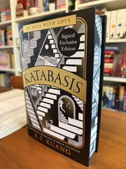 Katabasis by R.F. Kuang Waterstones Signed Exclusive Edition Sprayed Edges