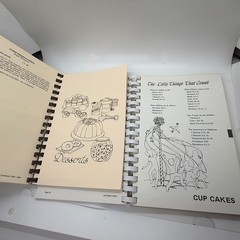 Vintage 1980s Community Cookbook Baking Cakes Heritage Centennial Lot of 2 Retro