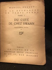Du Cote De Chez Swann- Marcel Proust, 1919, Lot Of 3