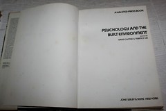 Psychology and The Built Environment By David Canter Terence Lee HC Book 1974
