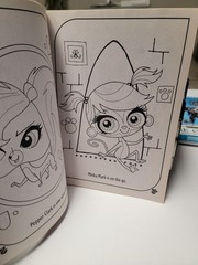 2015 Littlest Pet Shop Styles Coloring Activity Book Stickers 288 Pages UNUSED