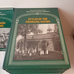 The Architectural Treasures of Early America Set 16 Volumes Mullins HC 1987