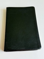 Tim Lahaye Prophecy Study Bible KJ Genuine Black Leather Red Letter Edition