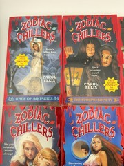 Zodiac Chillers Books Lot 1-6 First Edition SOLD AS A SET Fast Free Shipping