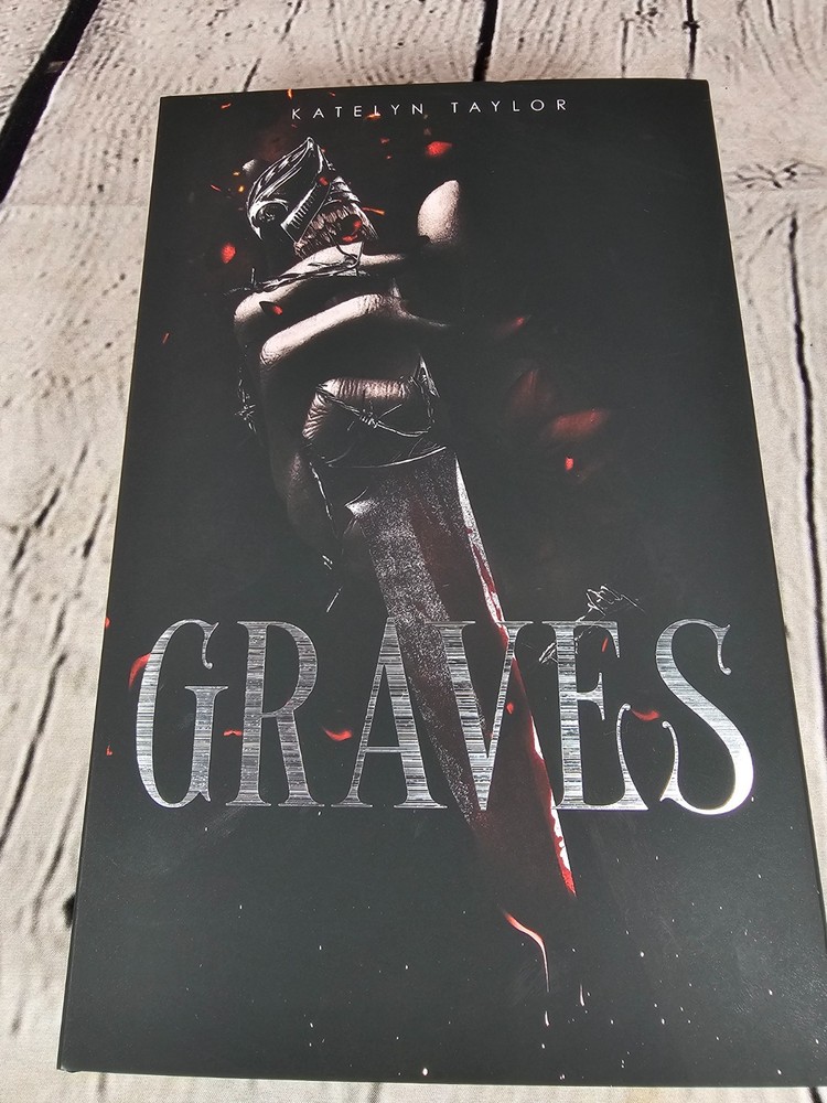 SIGNED Graves Katelyn Taylor Blackout Romance Exclusive Limited Edition Sprayed