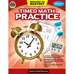 MINUTES TO MASTERY – TIMED MATH PRACTICE (GR. 2) By Teacher Created Resources