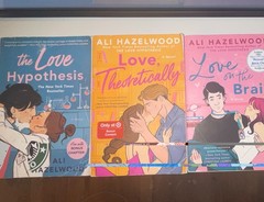 Ali Hazelwood Paperback Lot (3): Love Hypothesis, Love Theoretically, Brain