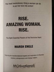 Rise Amazing Woman Rise Marsh Engle Legacy Book Motivational Women