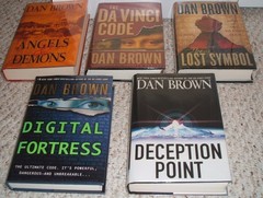 Dan Brown 5 Book Set (Davinci Code /Deception Point /Digital Fortress / Ange…