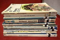 Mixed Lot Mixed Authors Teenage Vintage Retro Books Bulk Lot x 10 (Lot 1144)