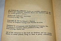 THE GENERAL AND THE CO-ED BY BOB DUNCAN POPULAR LIBRARY EDITION PAPERBACK 1963