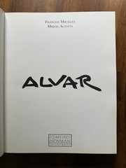 Alvar by Francesc Miralles and Miquel Alzueta – 1993 Art Book Limited Editiion