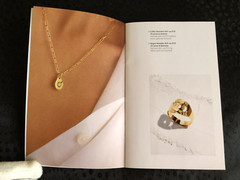 dinh van Paris A Summer Sculpted in Gold Jewelry Look Book 7 in L x 4.5 in W