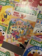 CTW sesame street magazine lot Of 18 – 1998 1999 & 2000 Vintage Elmo Big Bird