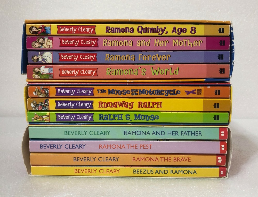 Beverly Cleary 3 Box Sets (11PB) Ramona Collection Vol. 1 2 + Ralph Mouse