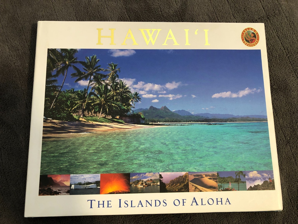 Hawaii The Islands Of Aloha Illustrated Hardcover Coffee Table Book