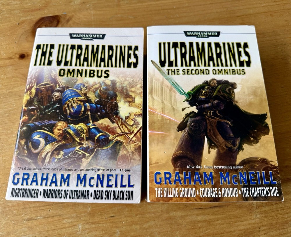 Ultramarines First and Second Omnibus, Uriel Ventris Chronicles Warhammer 40K