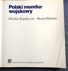 Polski Mundur Wojskowy by Zdzisaw Zygulski, Henryk Wielecki 1988 hc/dj