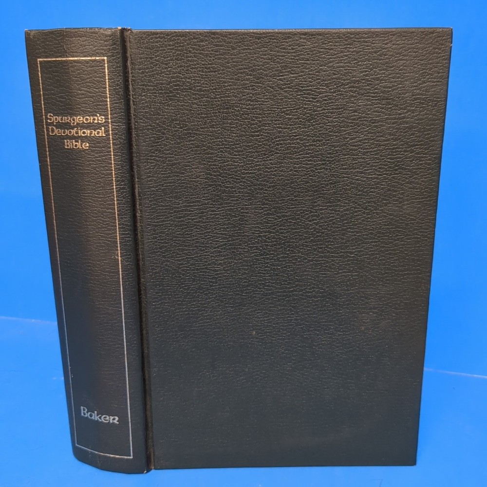 Spurgeon’s Devotional Bible by C. H. Spurgeon Hardcover 1981 Baker Book House