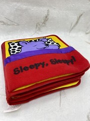 Vintage Sleepy, Sleepy! Baby Soft Book Emily Bolam Rare Hard To Find 1999
