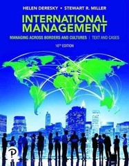 International Management: Managing Across Borders and Cultures – 9780135897874