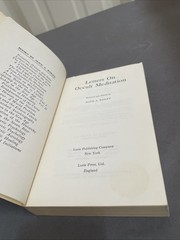 Letters on Occult Meditation Alice A. Bailey 1974 Lucis Publishing Company