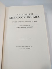 Vintage The Complete Sherlock Holmes by Sir Arthur Conan Doyle Doubleday Omnibus