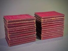 Antique Little Leather Library Miniature Books – Choose Your Title – Red Series